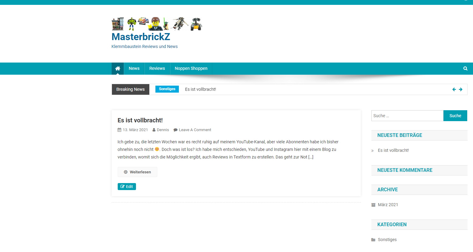 Es ist vollbracht! - MasterbrickZ